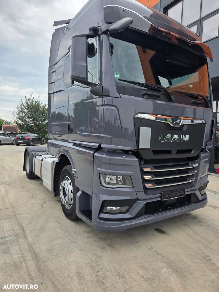MAN TGX 18.510, 2023,126.353, AUTOMATA+RETARDER, 2 paturi, Cab inalta si lata cu SPOILERE, KIT BASCULARE, FRIGIDER, rulata in GERMANIA, Carte Identitate RAR, rezervor 600l aluminiu, volan piele, CA NOU, posibilitate leasing 4 ani-PROMOTIE 66.900 EUR+Tva - 5