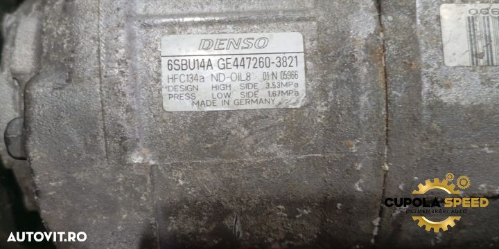 Compresor AC GE447260-3821 6SBU14A BMW Seria 5 F11 [2009 - 2013] - 2