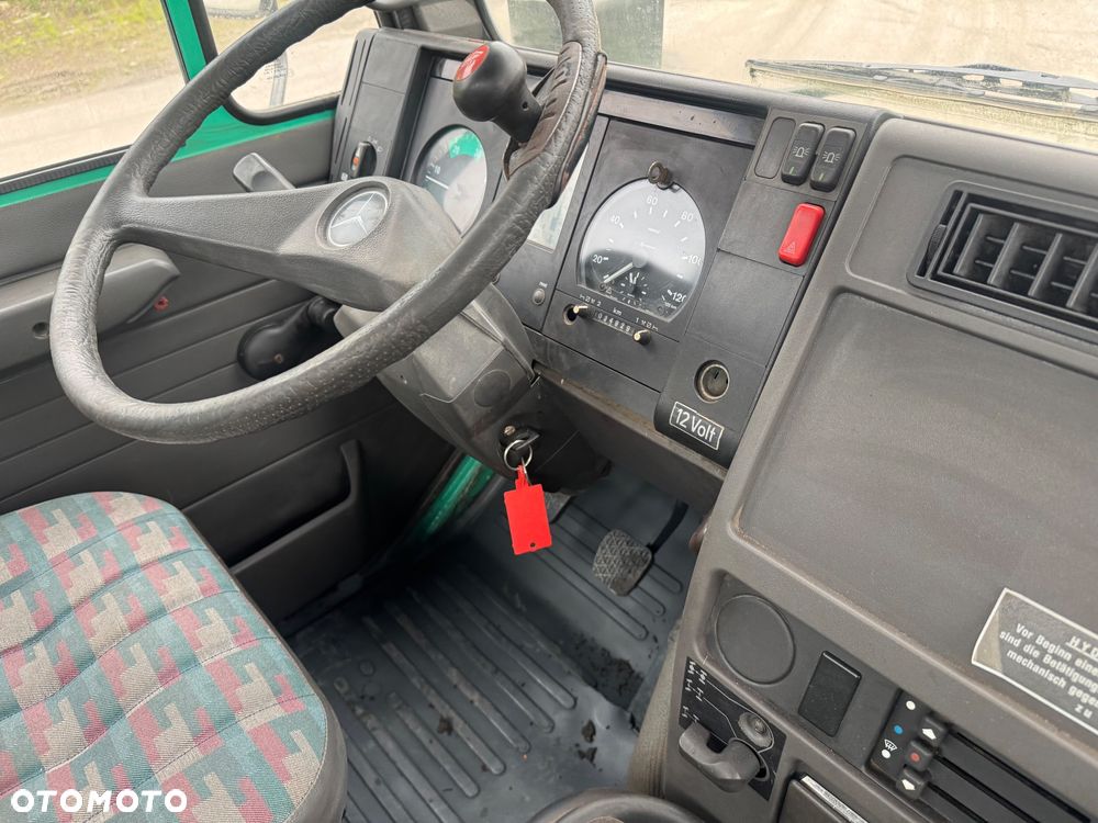 Mercedes-Benz Unimog U90 2000 r. Wywrotka 3 str 2 x WOM 4x4 Hydraulika Tylko 34 tys km Specjalny - 23