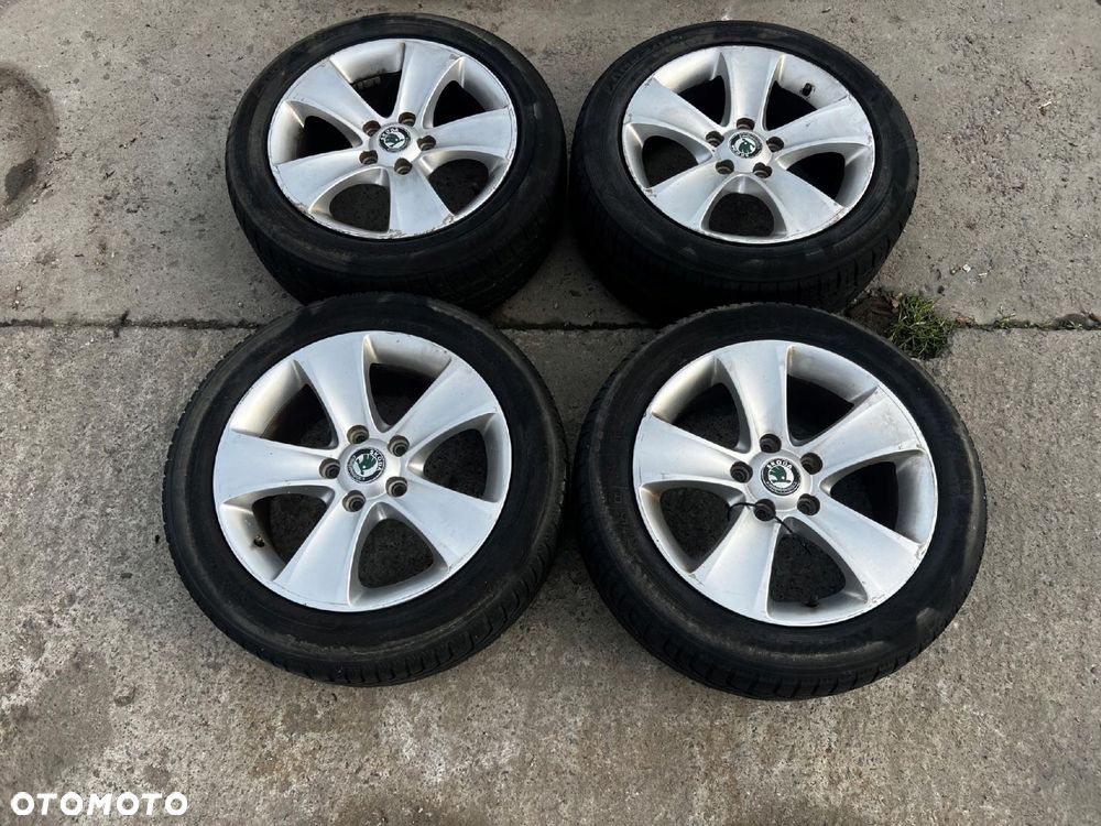 KOŁA FELGI OPONY ZIMOWE SKODA YETI OCTAVIA II SUPERB II 205/55 R16 - 1