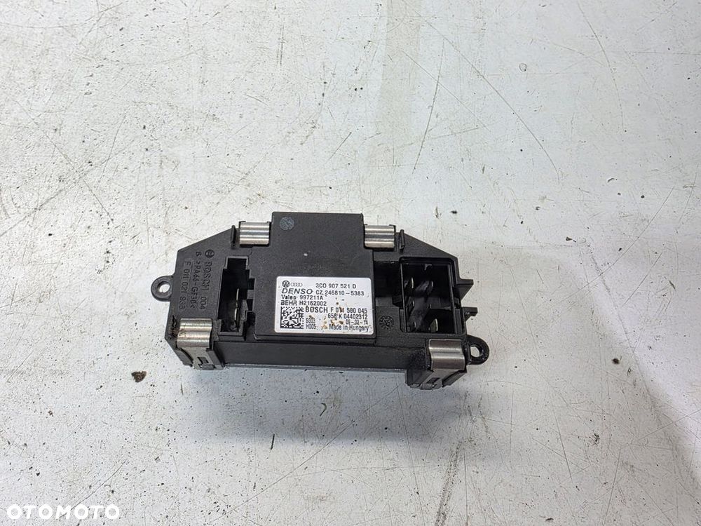 REZYSTOR OPORNIK DMUCHAWY AUDI VOLKSWAGEN SEAT SKODA 3C0907521D - 2
