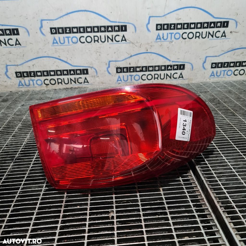 Stop Stanga Volkswagen Tiguan 5N Facelift 2011 - 2015 SUV 4 Usi (1340) Bec clasic - 1