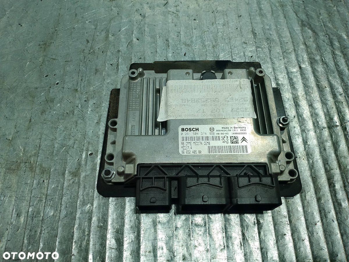 KOMPUTER, STEROWNIK PEUGEOT 308 SW 9665248580 - 1