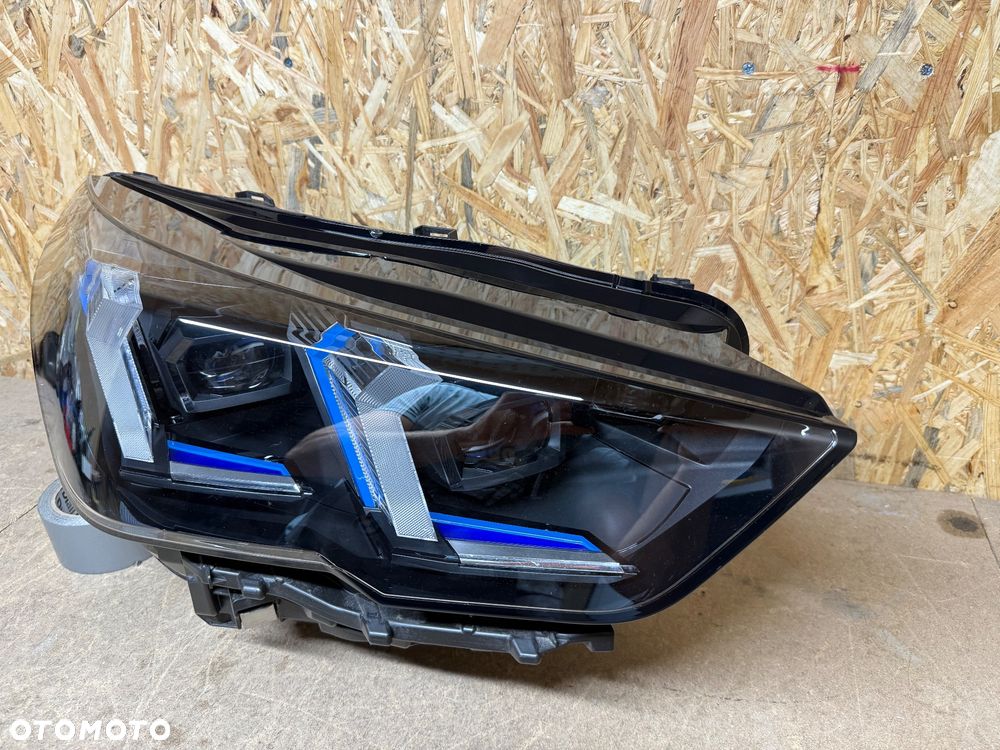 BMW X2 U10 FULL LED NIEBIESKI SREBRNY LAMPA PRAWA REFLEKTOR 5A77EB8 - 16