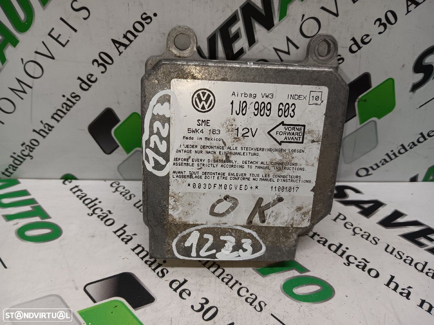 Centralina Airbags Volkswagen Lupo (6X1, 6E1) - 1