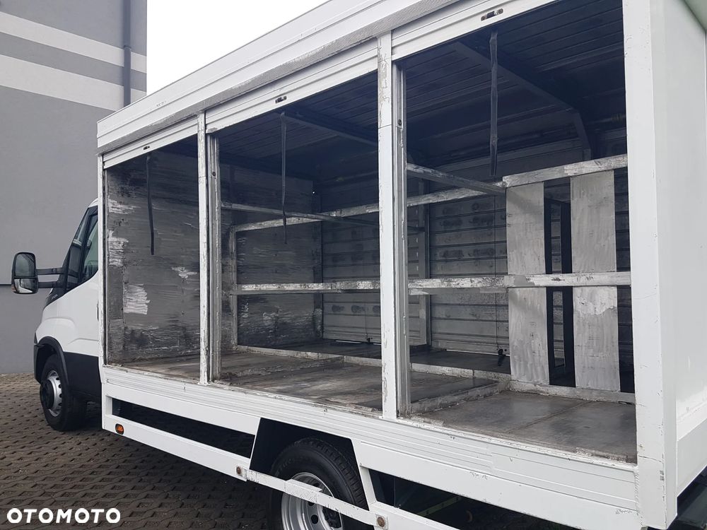 Iveco 70C18 KONTENER ROLETY BOK DO TRANSPORTU WODY 3,66x2,21x1,86 KLIMA DMC 7 TON RAMA DO ZABUDOWY - 31