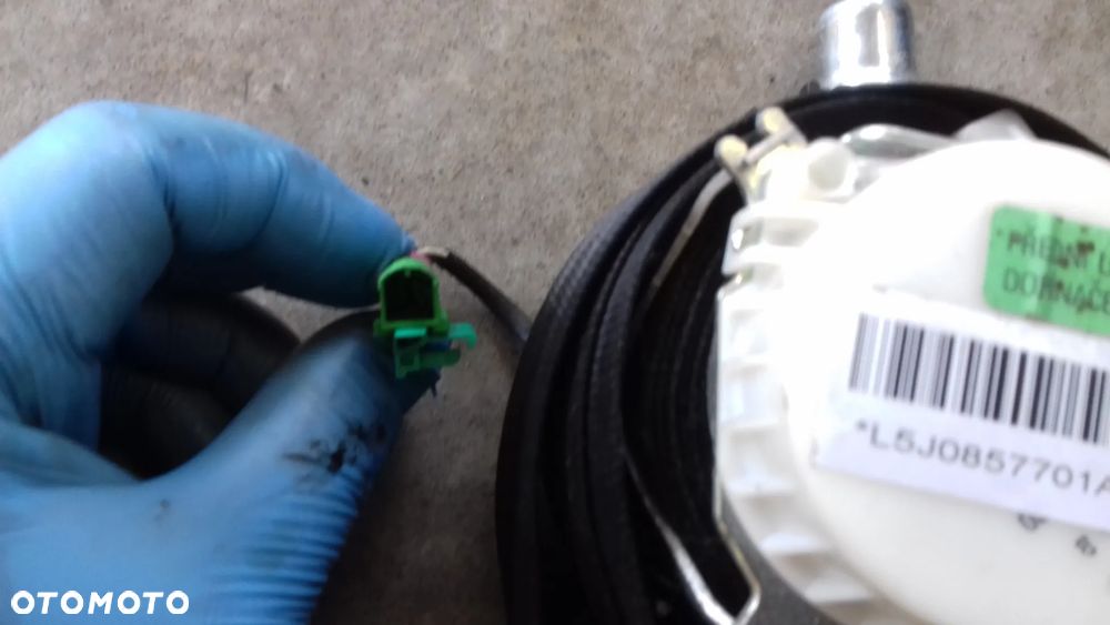 pas bezpieczeństwa lewy prawy przód Fabia II 1.6 TDI CAYC - 3