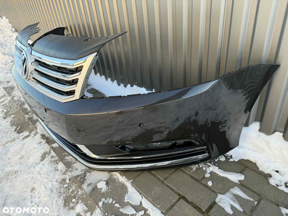 Vw Passat B7 Zderzak Przód Przedni PDC. 10-14 LK7X - 4