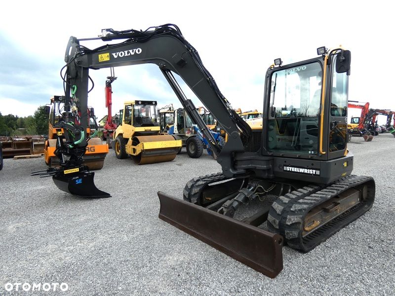 Volvo ECR88D ROTOTILT ZE SZCZYPCAMI / Super Stan / Nowe podwozie / - 39