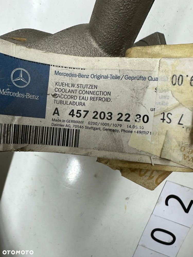 Rura płynu chłodniczego Mercedes Actros 4572032230 - 3