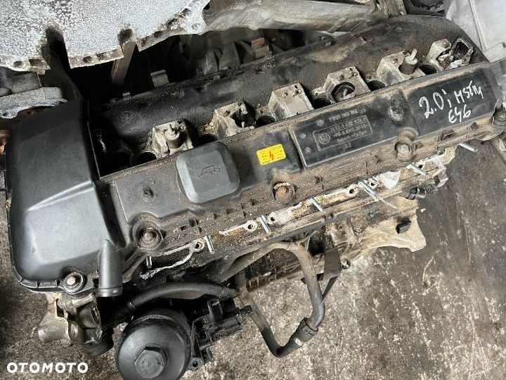 Silnik Bmw m52tub20 2.0i 150km goły słupek bez pokrywy zaworów sprawny