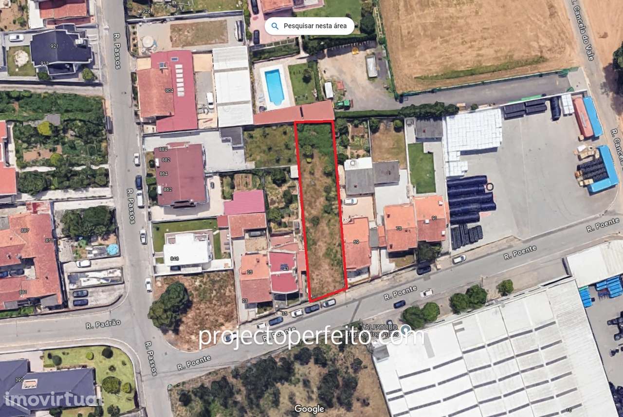 Lote de Terreno  Venda em São Félix da Marinha,Vila Nova de Gaia - Grande imagem: 3/3