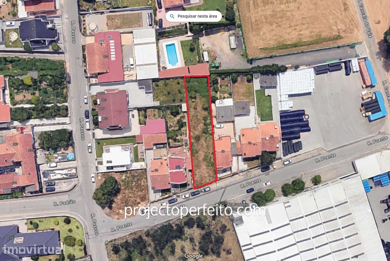 Lote de Terreno  Venda em São Félix da Marinha,Vila Nova de Gaia - Grande imagem: 3/3