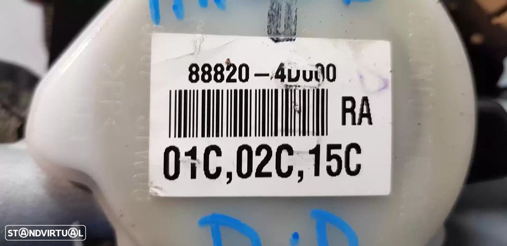 CINTO SEGURANÇA FRONTAL DIREITO KIA CARNIVAL / GRAND CARNIVAL III 2006 -888204D0... - 3