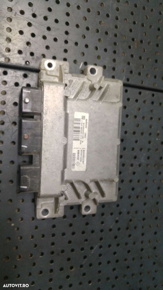 Ecu calculator motor 1.2 b renault clio 3 8200522357 s120200105a 8200510536 - 1