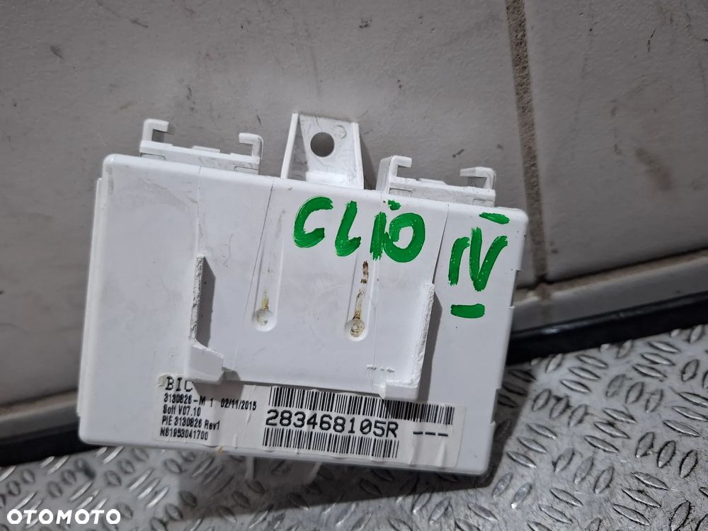 Moduł sterownik GPS Nawigacji Renault Clio IV Captur I Megane III nr 283468105R - 1