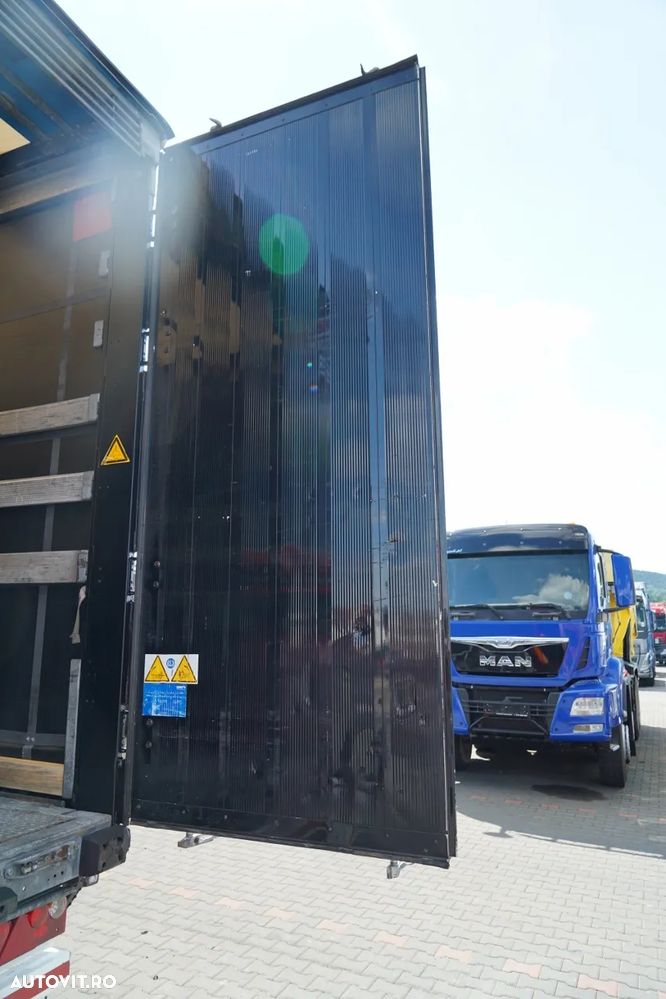 Schmitz Cargobull / CORTINĂ / MEGA / LVT / ACOPERIȘ RIDICAT / PUNȚ RIDICAT - 14