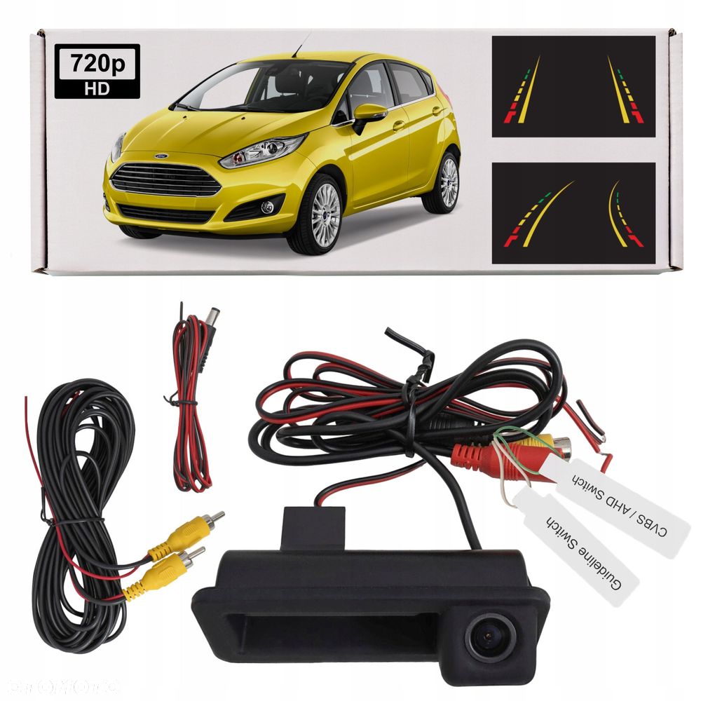 ford fiesta mk6 vi 2008-2019 kamera cofania klamka klapy tylnej - 1