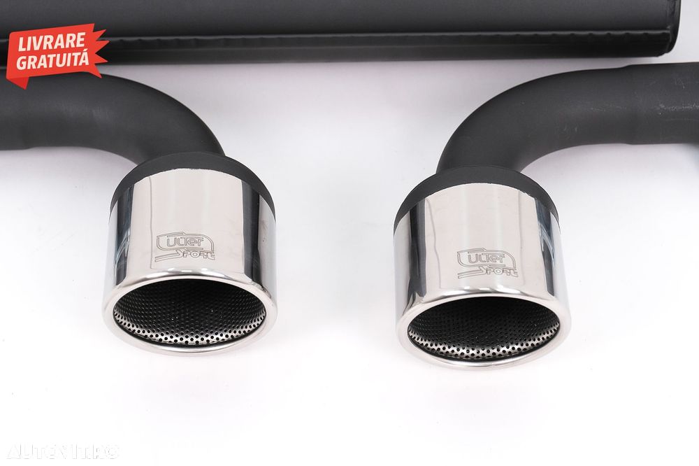 Prelungire Bara Spate cu Sistem de evacuare si Stopuri LED VW Golf 5 V (2003-2007)- livrare gratuita - 15