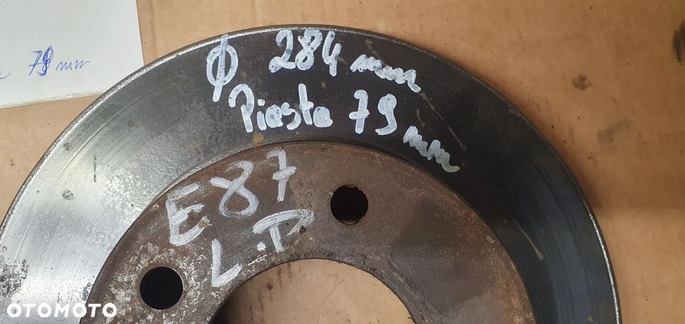 Tarcze hamulcowe przód przednie klocki BMW I E81 E87 2.0i - 8