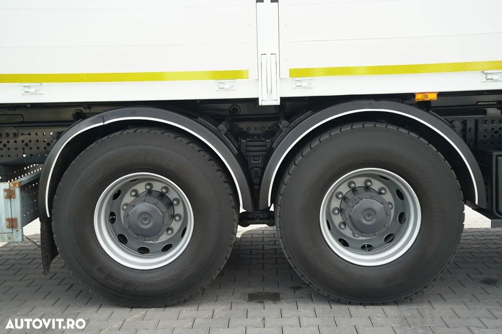 Mercedes-Benz AROCS 2636 / 6x4 / 7.6 M LIVRARE + HIAB 188 B-3 HDS / PODEA RESISTENTĂ / RADIOCOMANDĂ / ROTATOARE / EURO 6 - 28