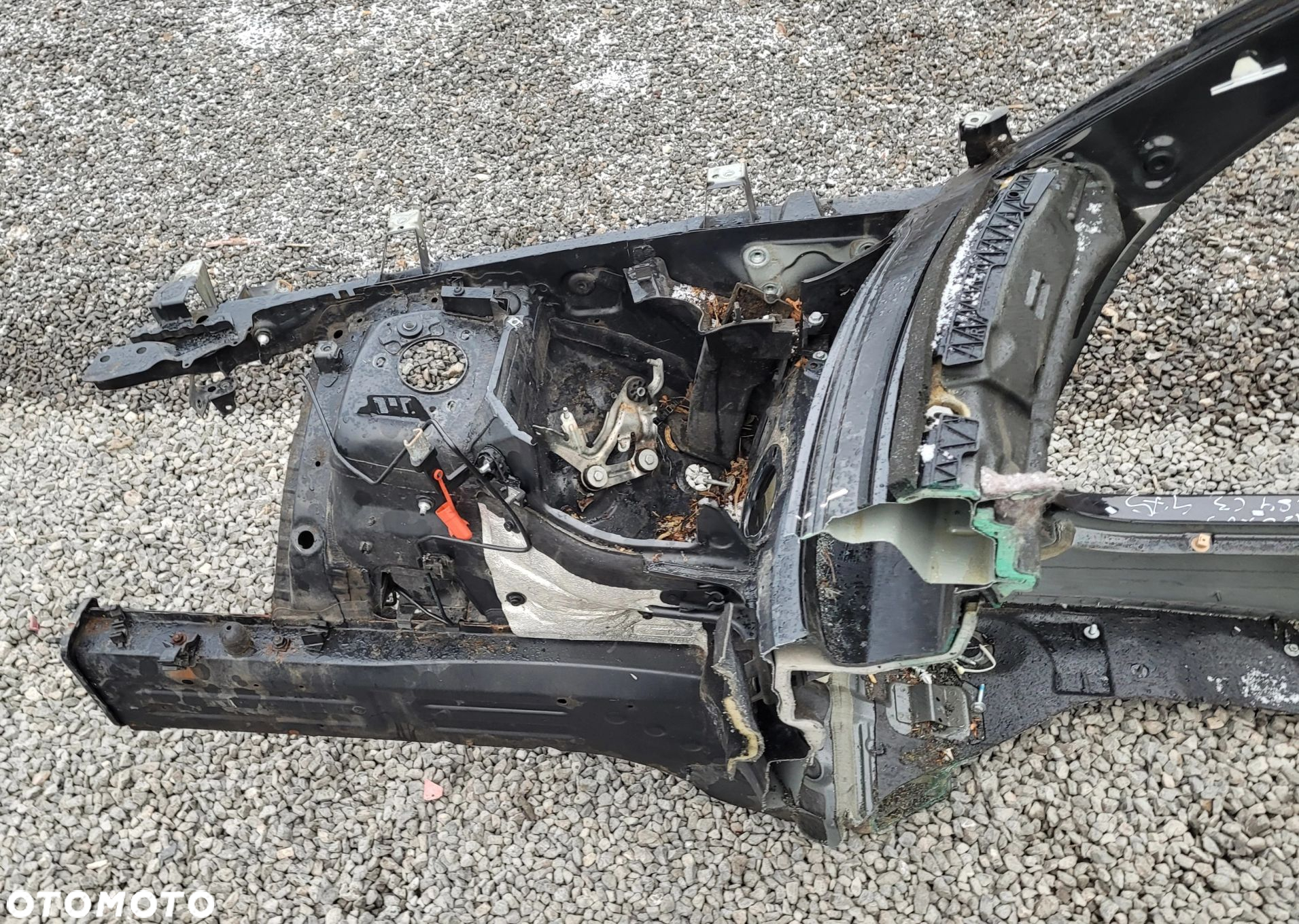 ĆWIARTKA PODŁUŻNICA PRÓG SŁUPEK KIELICH FARTUCH BMW X1 E84 475 BLACK SAPPHIRE - 7