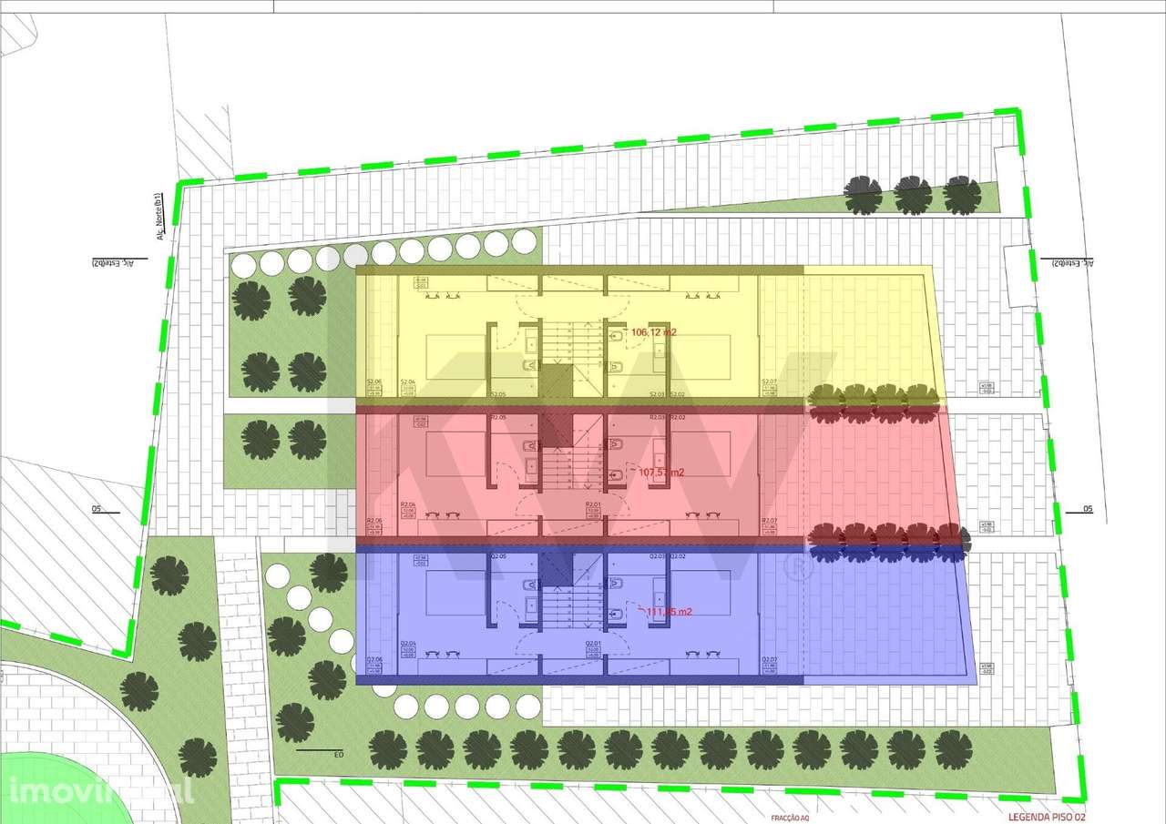 Moradia T2+1 Luxo | Fração Q | Piscina privativa na cobertura | Condom - Grande imagem: 3/17