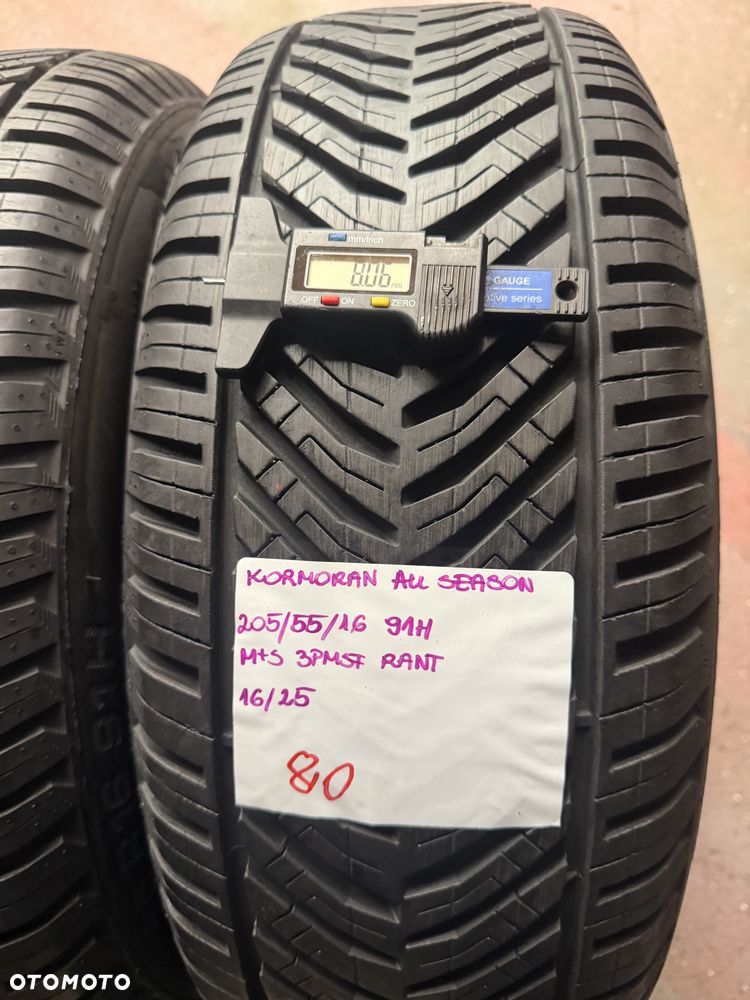2x 205/55R16 91H KORMORAN ALL SEASON opony wielosezon M+S 3PMSF RANT 2025r - 3