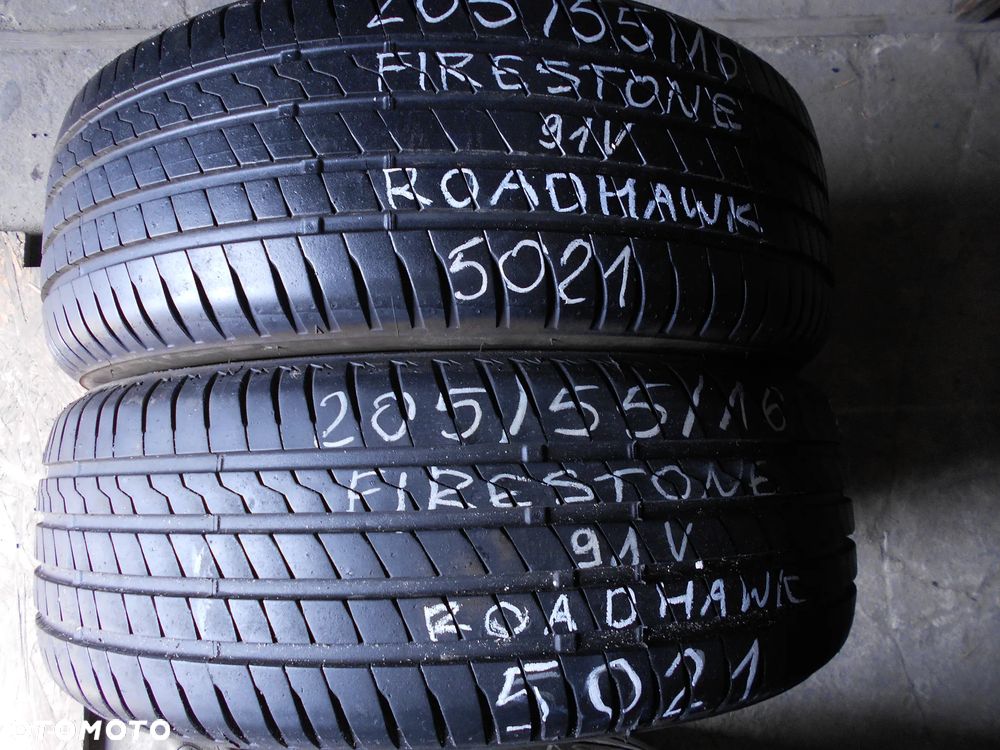 OPONY 205/55R16 FIRESTONE ROADHAWK DOT 5021 7.5MM - 1