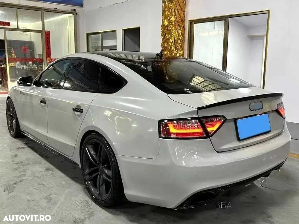Eleron Portbagaj Lip Codita Audi A5 B8 Sportback (09-16), Negru Lucios - 5