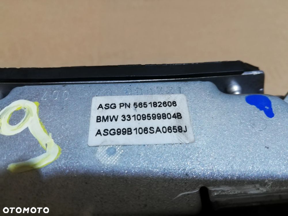 PODUSZKA AIRBAG KIEROWCY BMW E39 33109599804B - 3