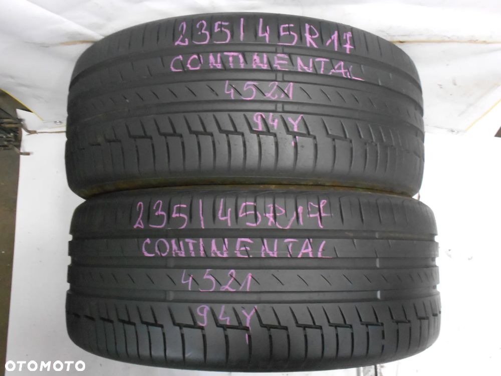 OPONY 235/45R17 CONTINENTAL PREMIUM CONTACT 6  DOT 4521 6.8MM - 1