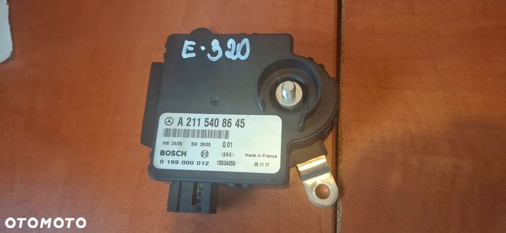 MODUŁ STEROWNIK AKUMULATORA MERCEDES CLS C219 A2115408645 - 1