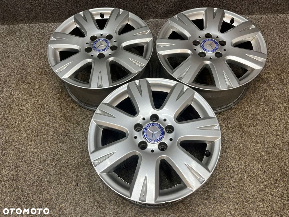 Alufelgi felgi aluminiowe R16 5x112 7J ET43 Mercedes W204 Ładne ORG - 2