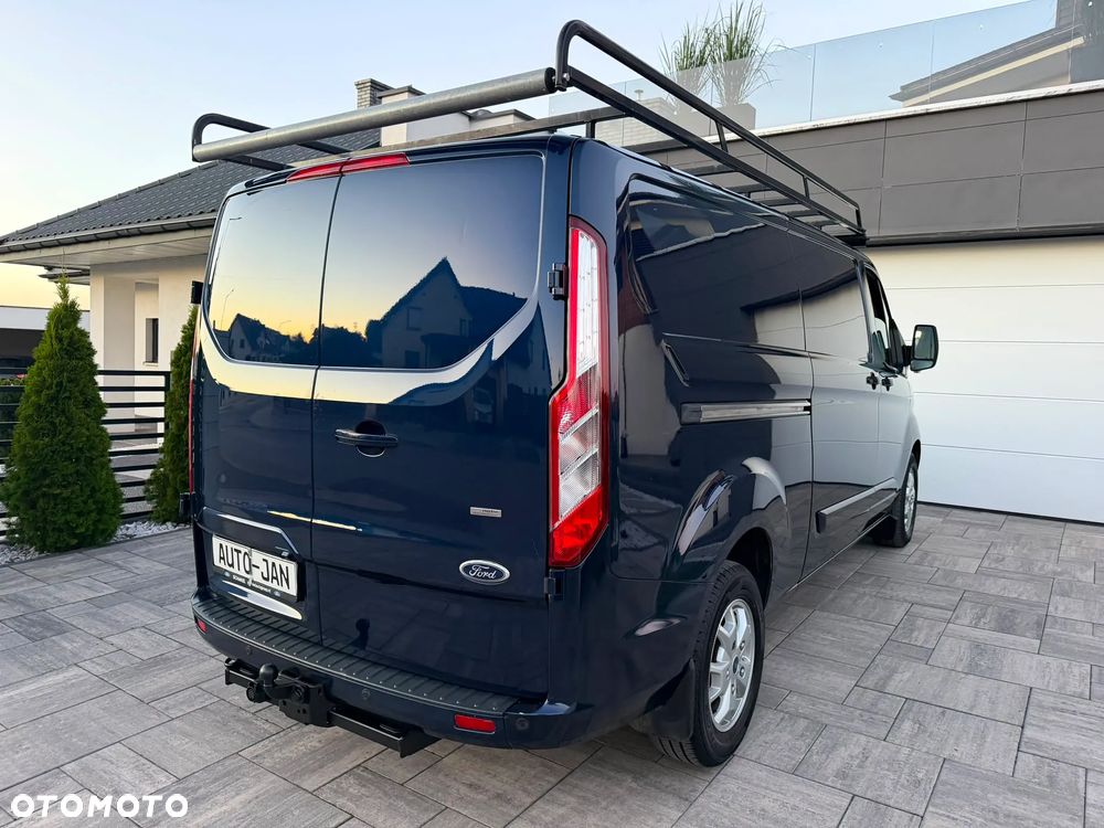 Ford CUSTOM L2H1 Długi Klima Elektryka Navi Tempomat Furgon 3os. 2xPdc Hak - 31