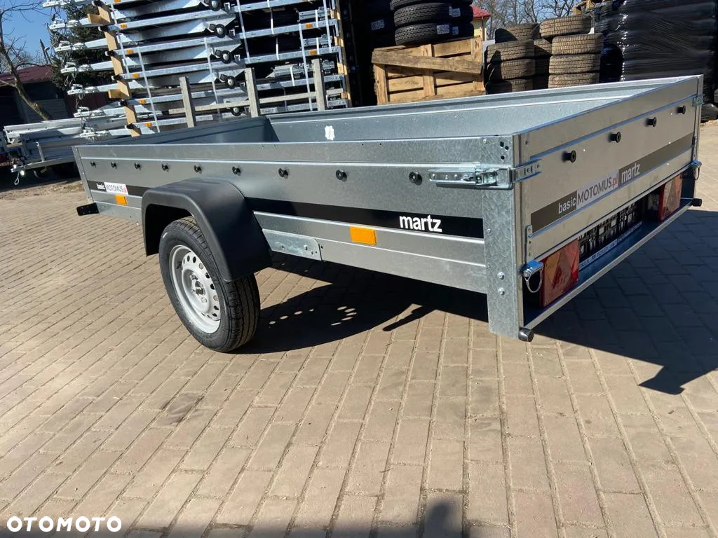 Martz Przyczepa Martz Basic 264 1 oś 264x126x30cm DMC 750 kg dostawa pod dom - 5