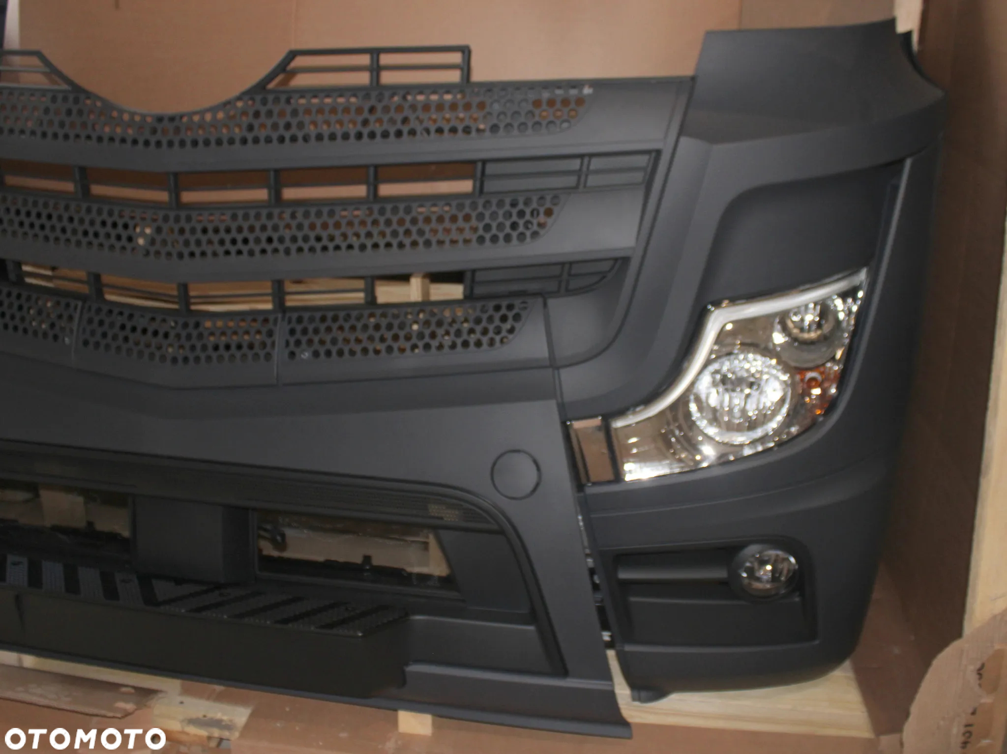 MERCEDES ACTROS MP5 MP4 PRZÓD ZDERZAK LAMPY MASKA GRILL NAROŻNIKI STRUKTURA - 4