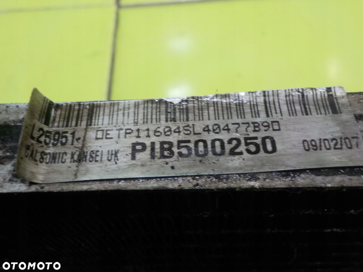 RANGE ROVER L322 3.6 TDV8 07r 5D chlodniczka oleju PIB500250 - 3
