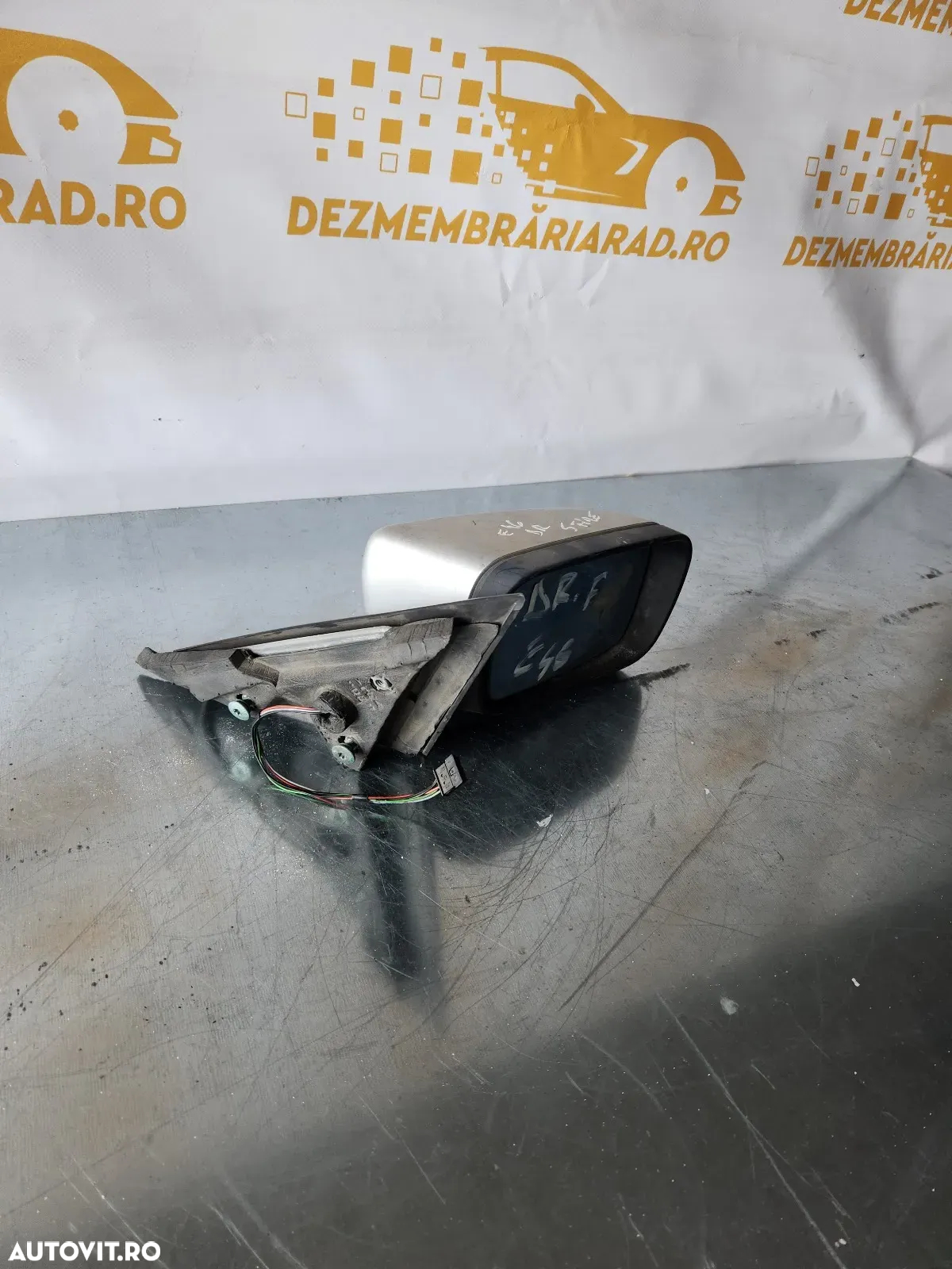 Oglinda Dreapta Bmw E46 Cu 5 Fire La Mufa - 3