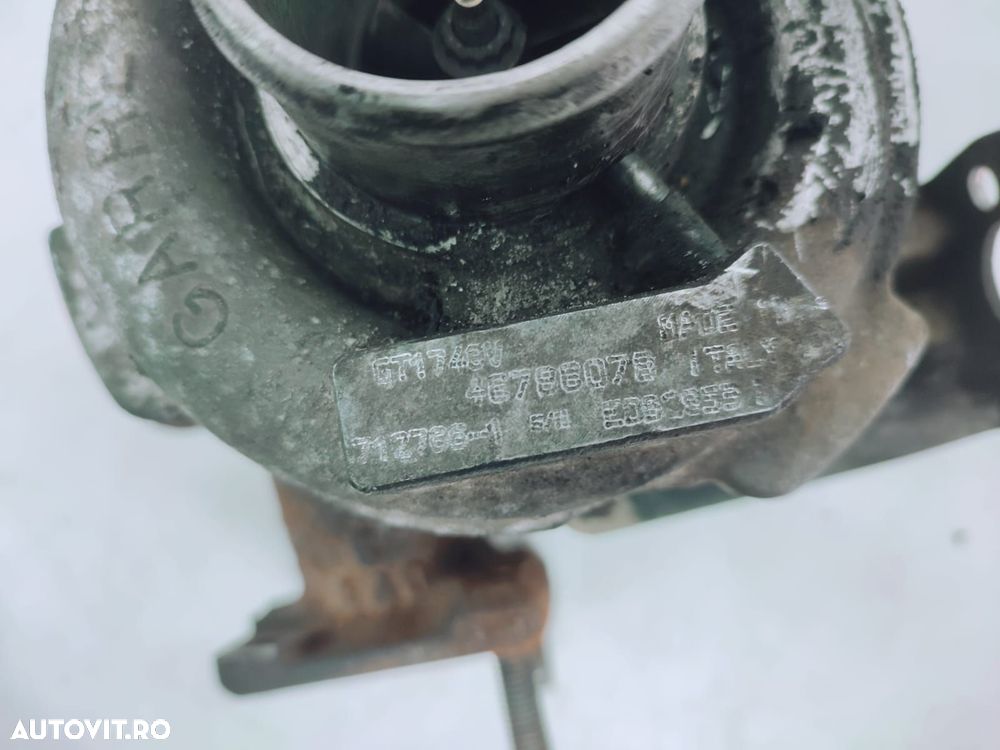 Turbo turbina 1.9 jtd 712766-1 Lancia Lybra 1 - 3