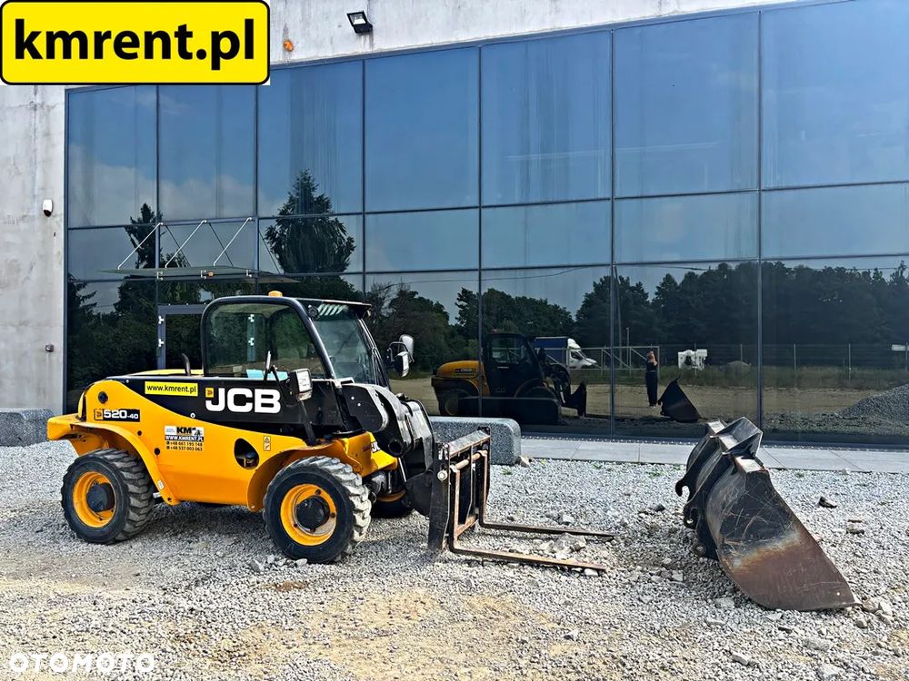 JCB 520-40 4WS ŁADOWARKA TELESKOPOWA 2020R | MANITOU MT 420 H, MANITOU BT 420, JCB 516-40, MERLO P 25.6, BOBCAT TL25.60, DIECI MINI AGRI 25.6, GENIE GTH-2506 - 5