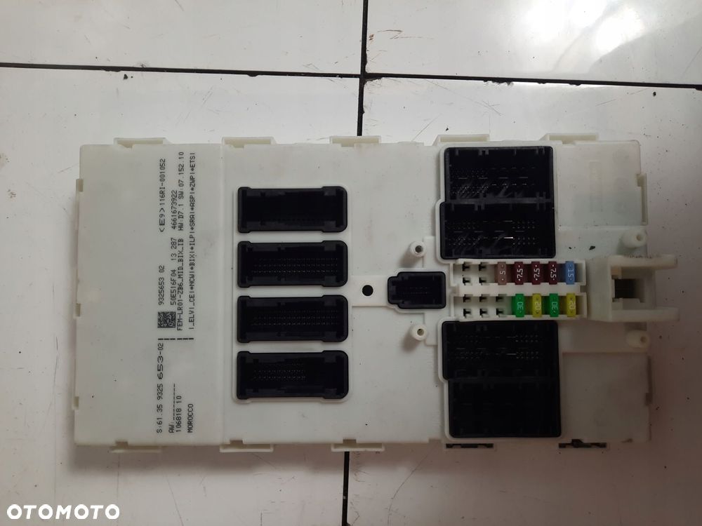 bmw f20 f21 f30 f36 moduł sterownik fem 9325653 - 1