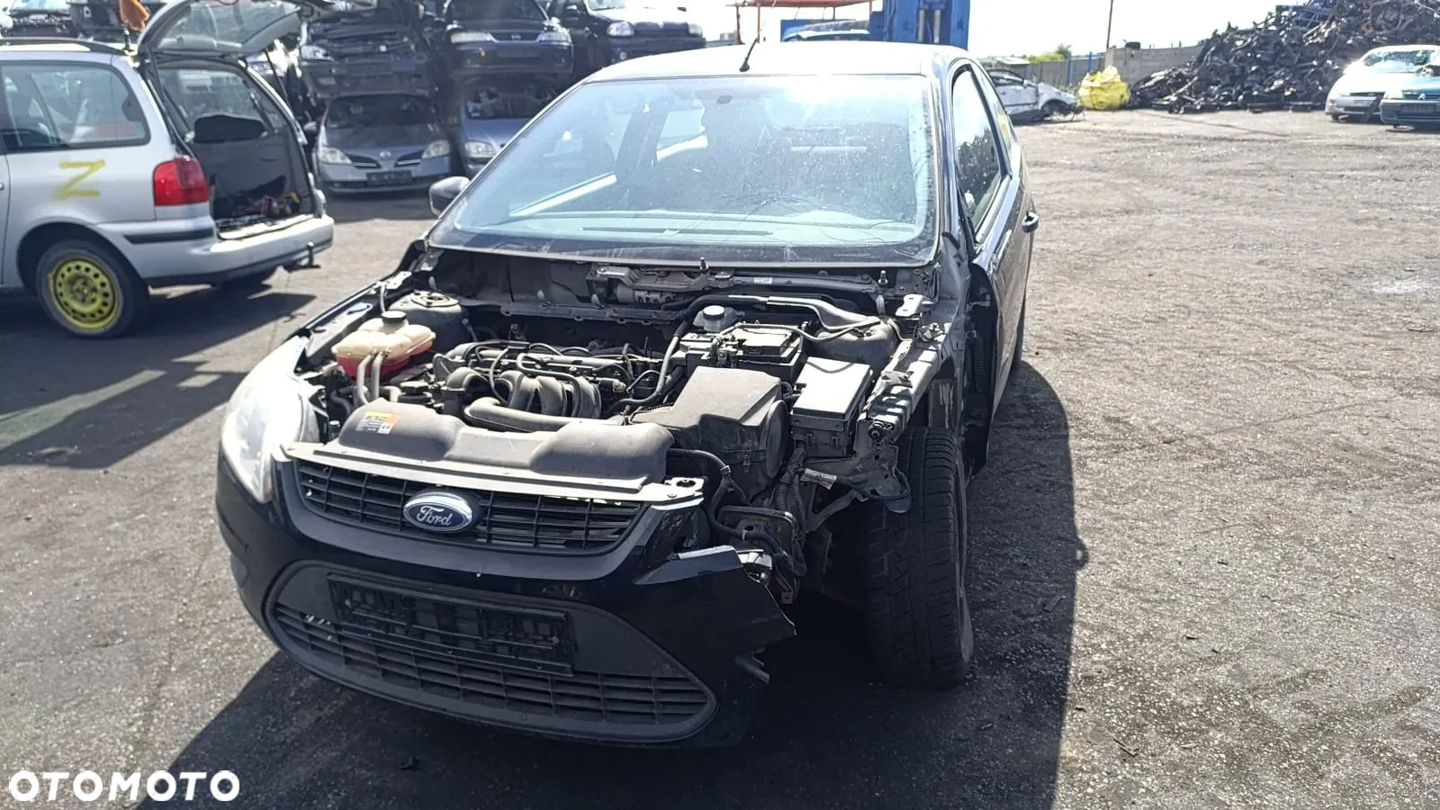 34772 ford focus mk2 lift 1.4 16v 80 km ASDA (ASDB) na części kod lakieru f3 - 4