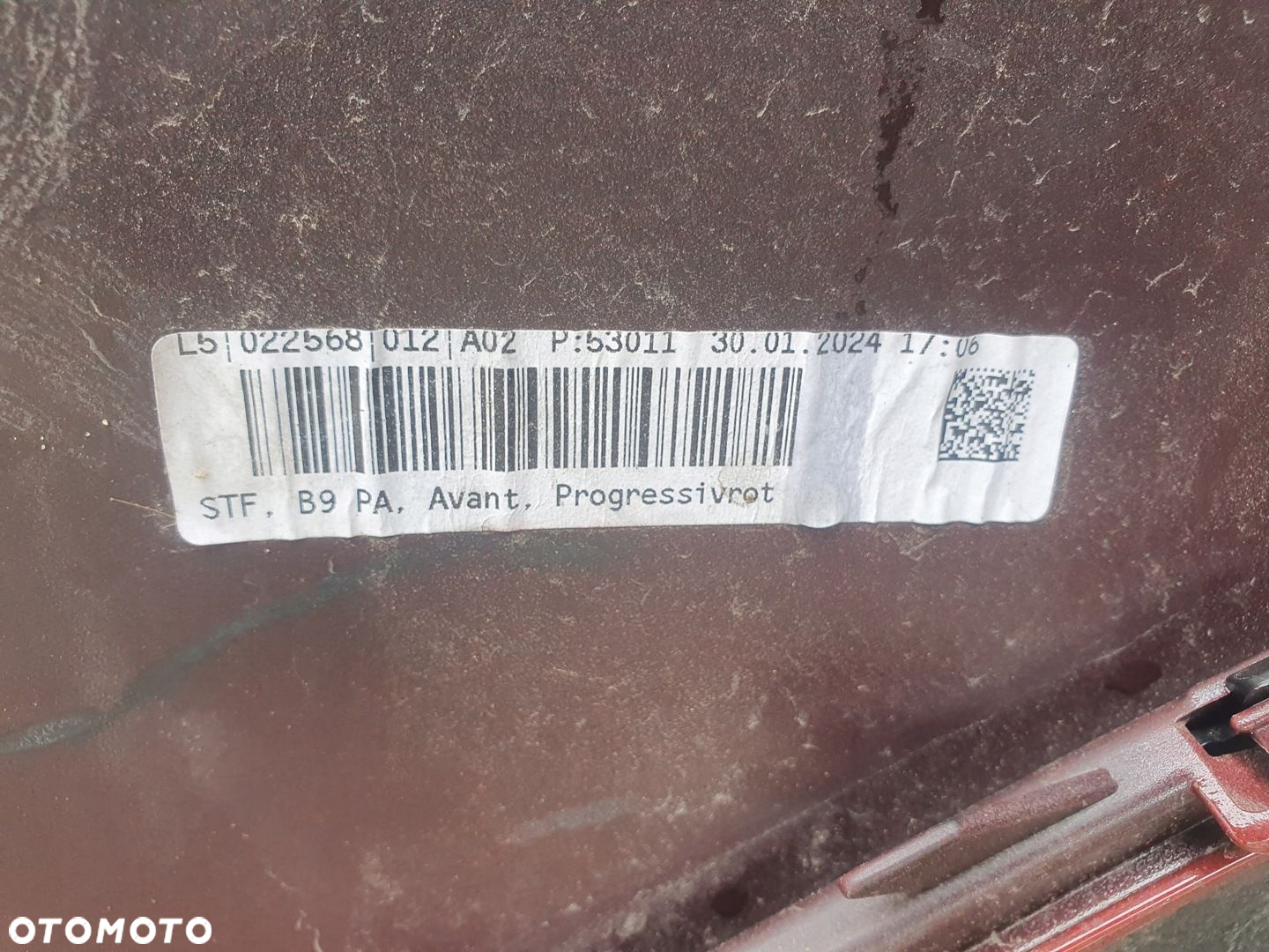 Zderzak tył tylny Audi A4 B9 8W Lift kombi rok 19- - 10
