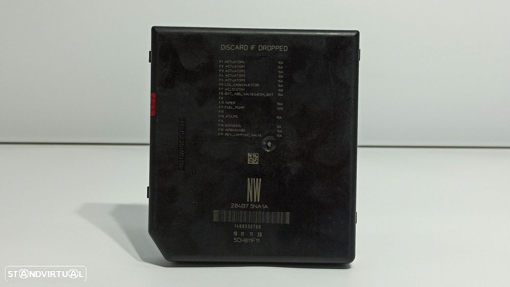 CAIXA DE RELÉS/ FUSÍVEIS NISSAN QASHQAI (J11) ACENTA - 2