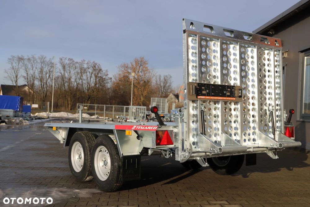 TEMARED /MARTZ  BUILDER 3 3015/2 S 2,7T Koła 185R14C , 300x150cm DMC 2700kg Z TRAPEM WJAZDOWYM - 11