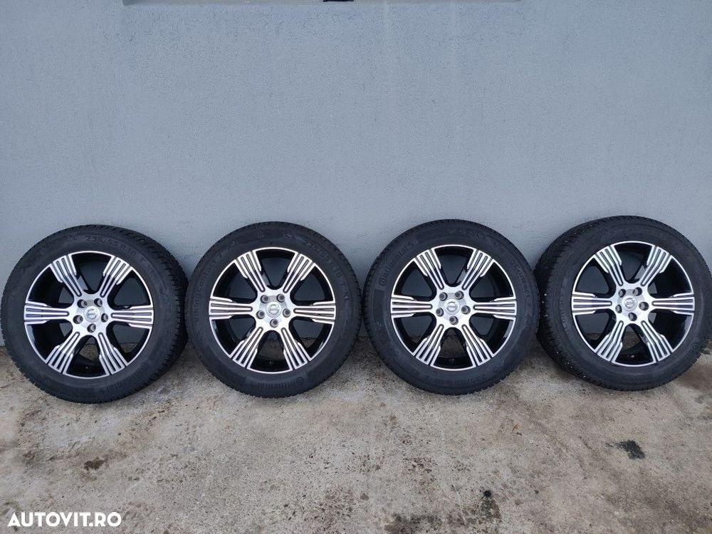 Jante 6 spite 18" Volvo XC40 XC60 XC90 XC70 S90 + anvelope iarna 235/55 R18 - 31471552 - 4