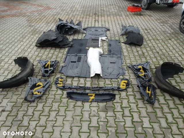 BMW X3 F25 Tył Ślizg Zderzaka MOCOWANIE Tylny Spijler Dufuzor Uchwyt - 19