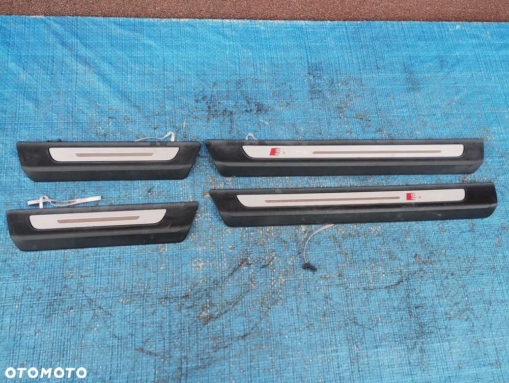 Audi Q7 4M Listwa Progowa Nakładka Na Próg Przód Tył Prawa Lewa - 1