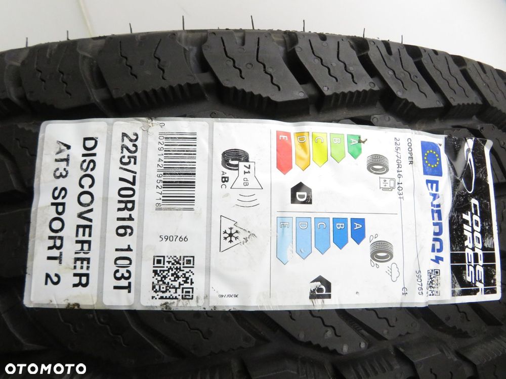 2x 225/70R16 OPONY CAŁOROCZNE Cooper Discoverer A/T3 Sport 2 103T - 10